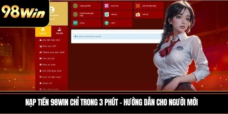 Nạp Tiền 98Win