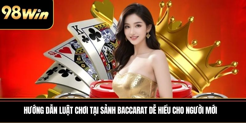 Hướng dẫn luật chơi tại sảnh Baccarat dễ hiểu cho người mới